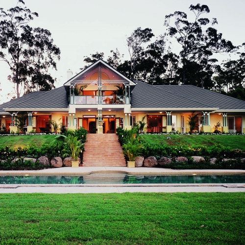 Roof construction private villa in Australia