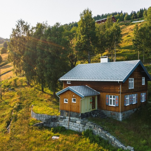 Cottage roofing in Ål/Hallingdal - Norway