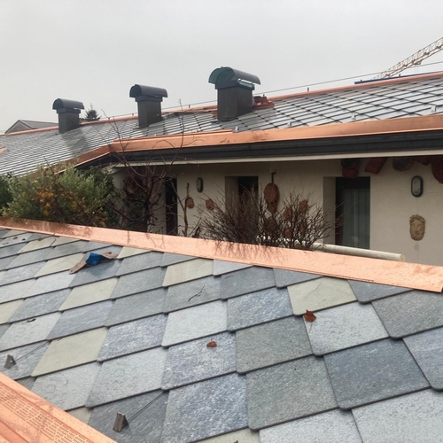 Roof restoration in Monza - Italy